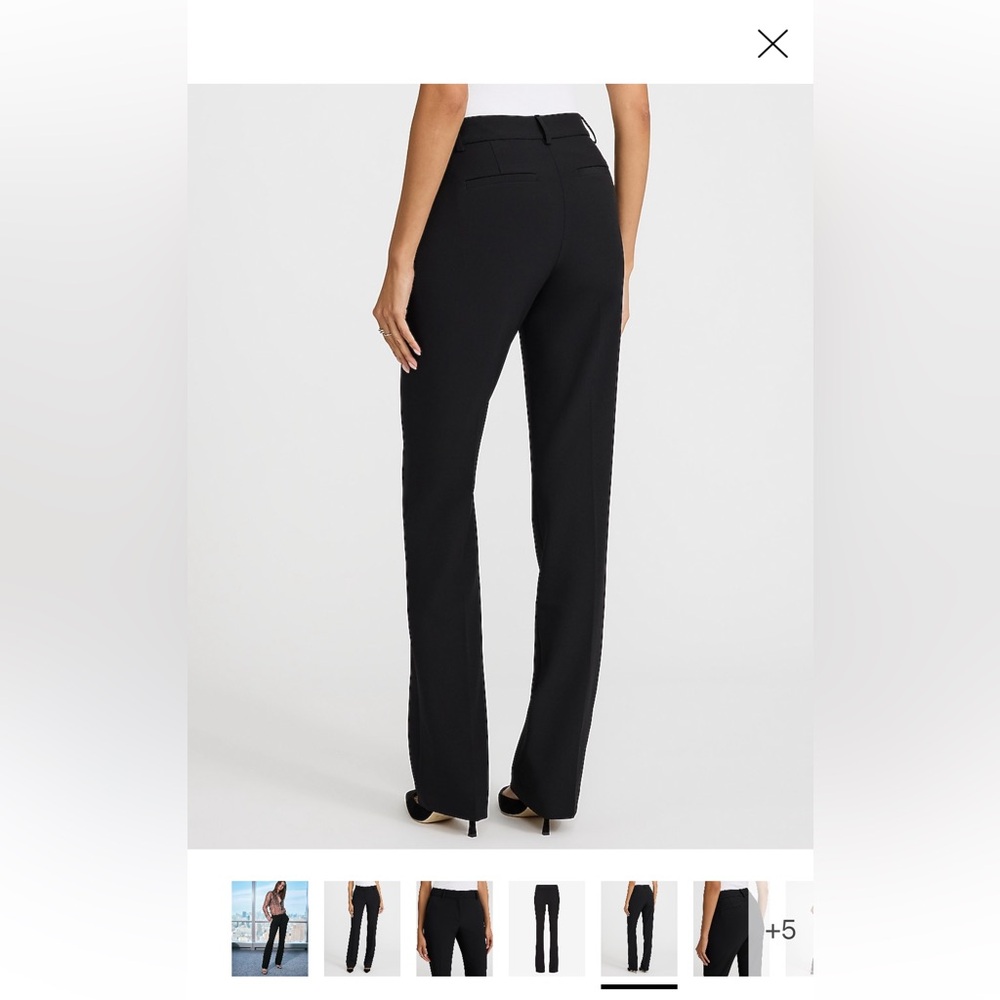 Express Editor Mid Rise Relaxed Trouser NWT - Picture 5 of 9